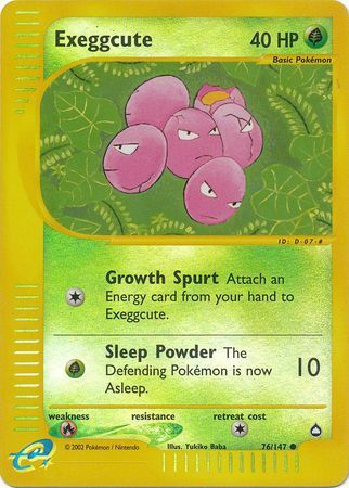 Exeggcute - 76/147 - Reverse Holo - EN
