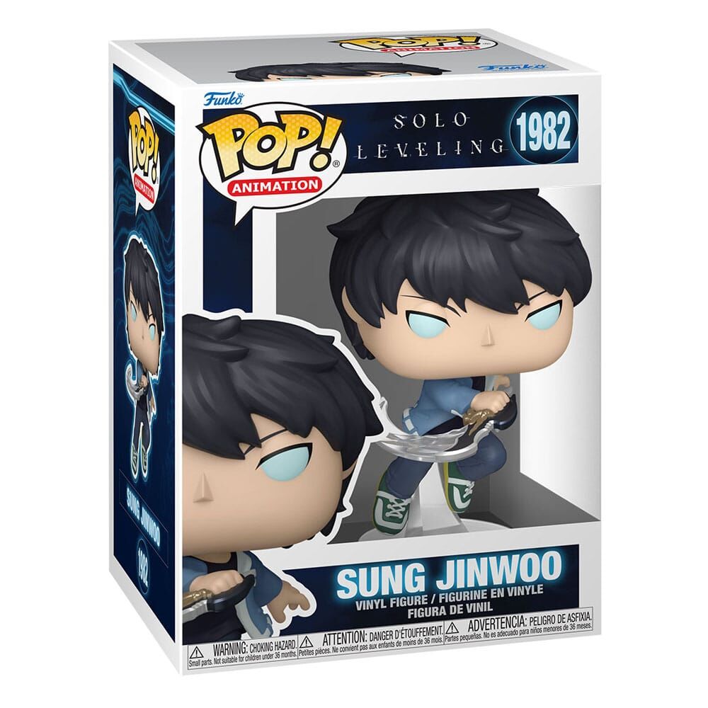 Solo Leveling POP! Animation Vinyl Figur Sung Jinwoo 9 cm