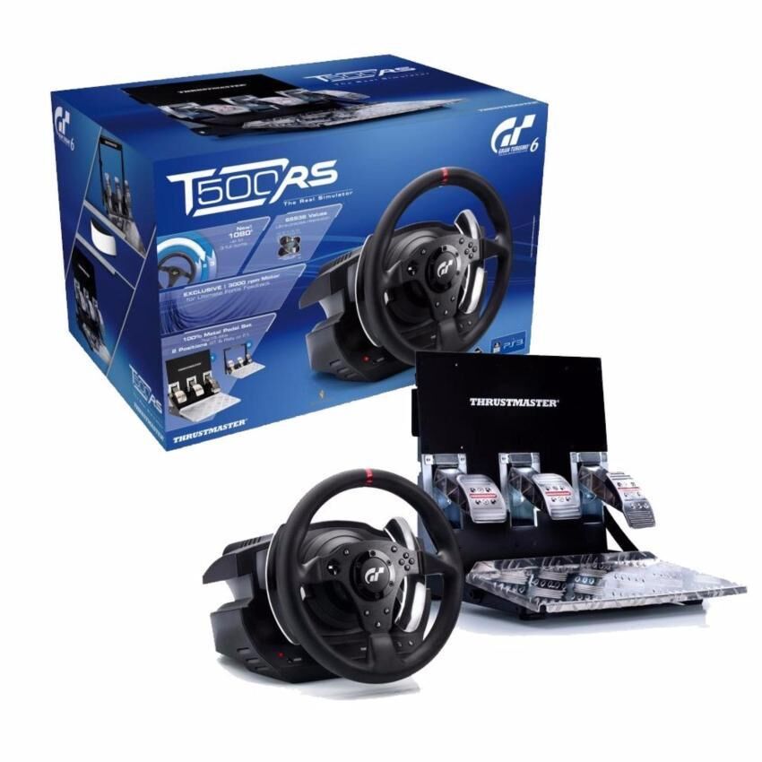 Thrustmaster T500RS GT6 - OVP - PS3 - EN