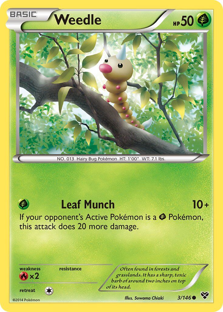 Weedle - 3/146 - EN Weedle - 3/146 - EN