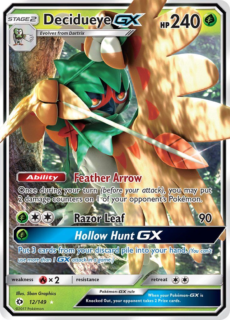 Decidueye-GX - 12/149 - EN Decidueye-GX - 12/149 - EN