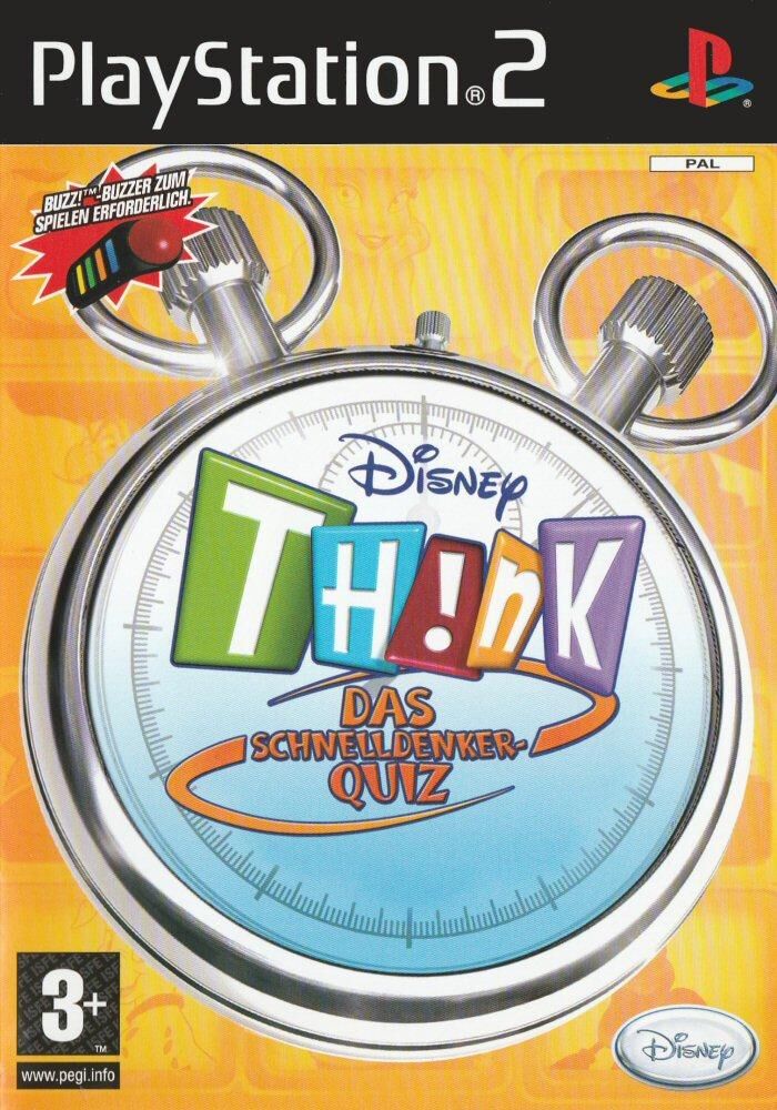 Disney Think Das Schnelldenker-Quiz - OVP - PS2 - DE