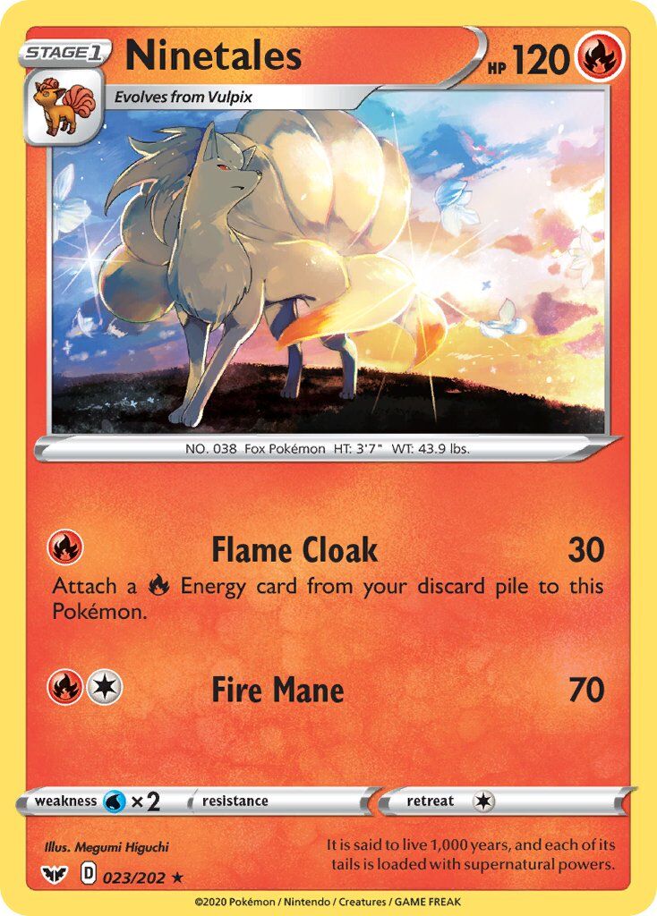 Ninetales - 023/202 - EN Ninetales - 023/202 - EN