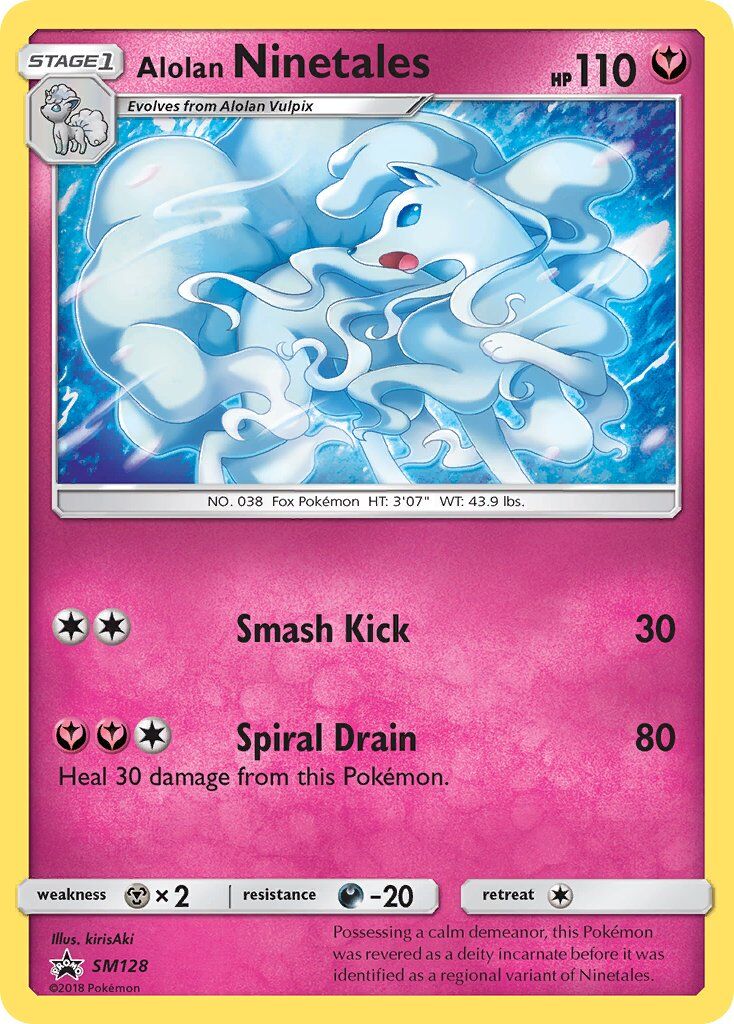 Alolan Ninetales - SM128/SM128 - EN