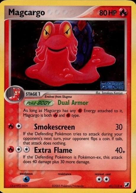 Magcargo - 41/115 - Reverse Holo - EN