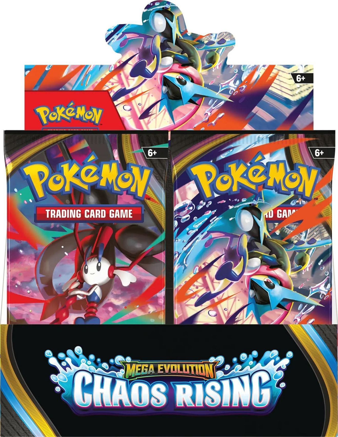 Pokémon TCG: Mega Evolution (ME04) - Chaos Rising Booster Display (36 packs) - EN