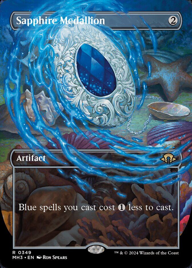 Sapphire Medallion - MH3 349 - Normal - EN - NM Sapphire Medallion - MH3 349 - Normal - EN - NM