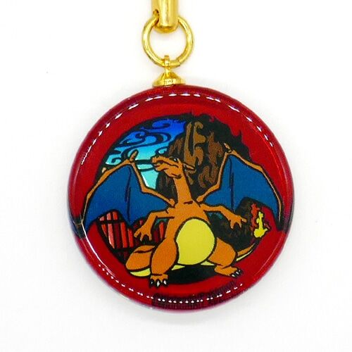 Pokemon Center - Charizard Schlüsselanhänger - 1 Stück 