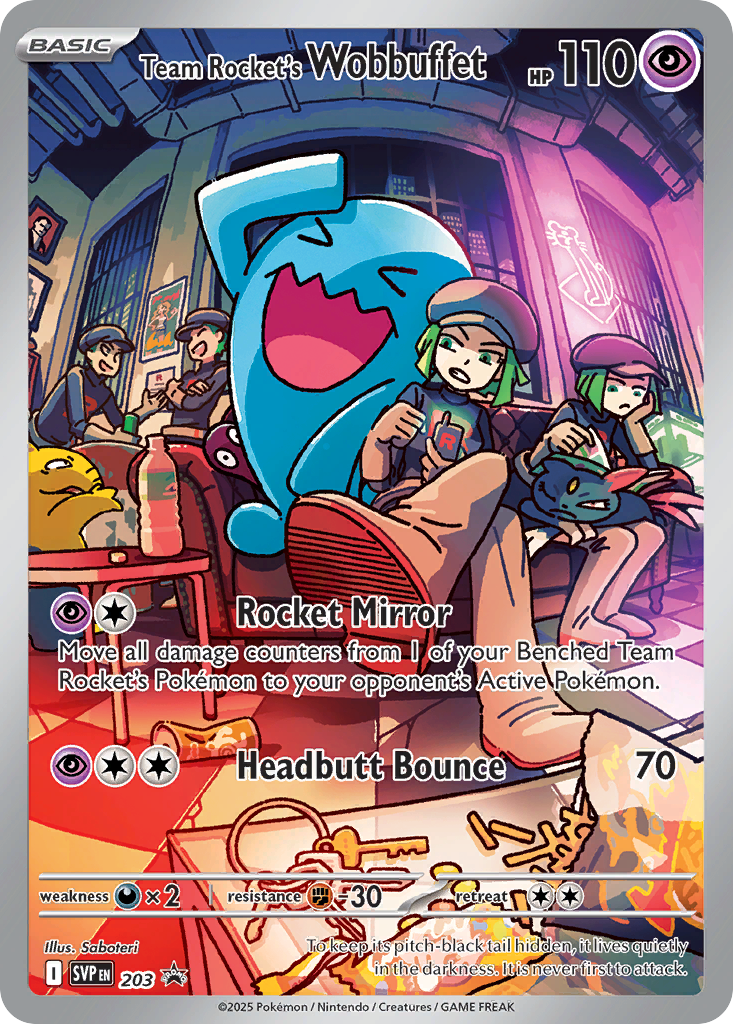 Team Rocket’s Wobbuffet - SVP203 - EN
