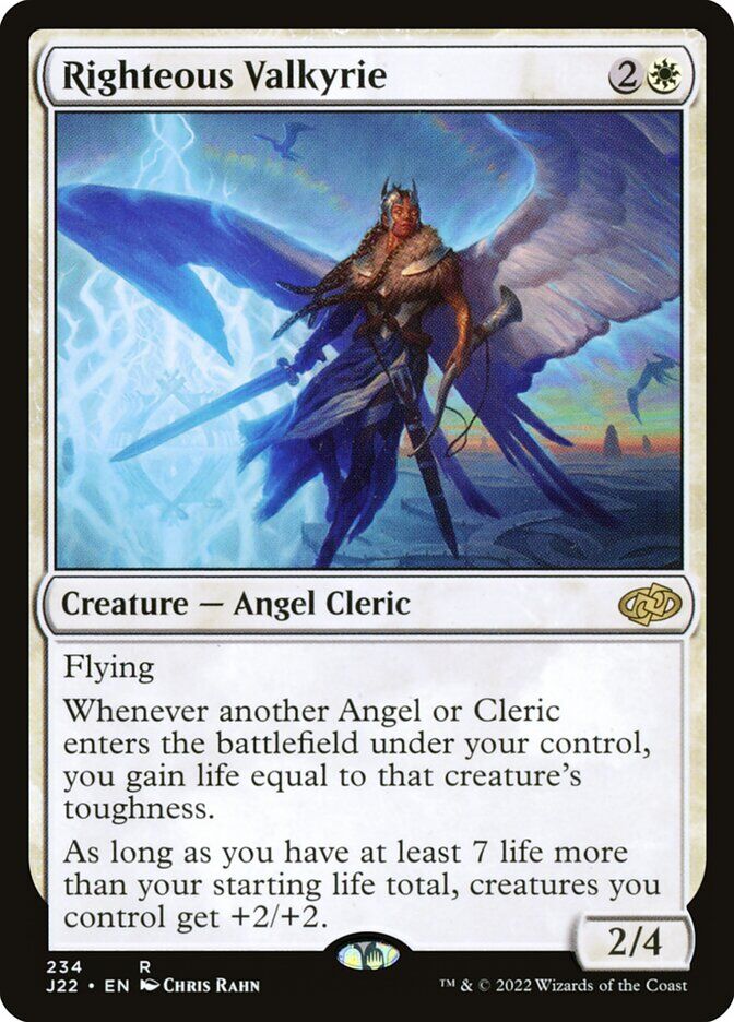 Righteous Valkyrie - J22 234 - Normal - EN - NM Righteous Valkyrie - J22 234 - Normal - EN - NM