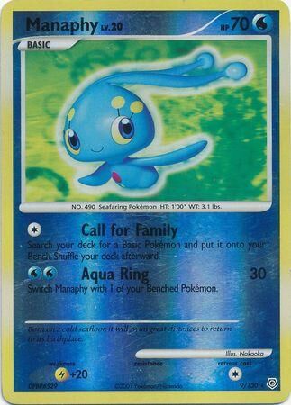 Manaphy - 9/130 - Reverse Holo - EN Manaphy - 9/130 - Reverse Holo - EN