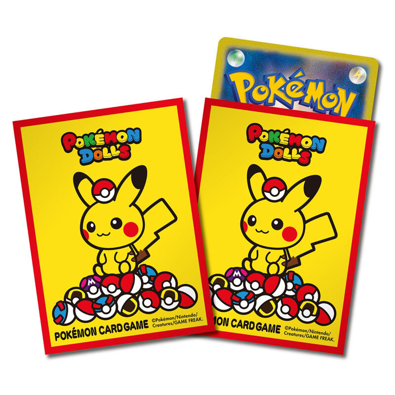 Pokemon Center Deck Sleeves Pikachu Red Ver. Pokemon Dolls Pokemon Center Deck Sleeves Pikachu Red Ver. Pokemon Dolls