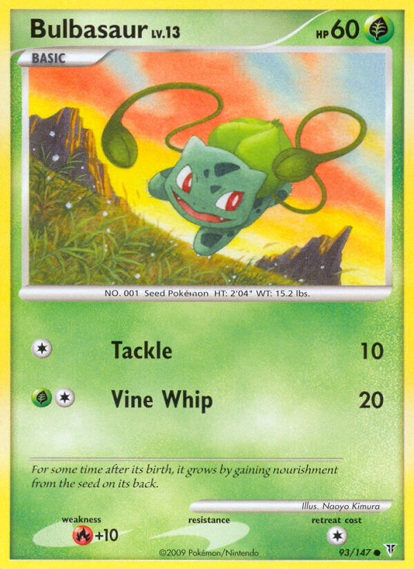 Bulbasaur - 93/147 - EN Bulbasaur - 93/147 - EN