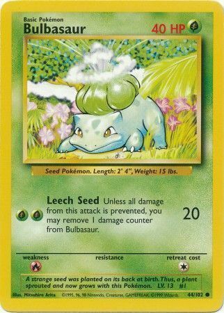 Bulbasaur - 44/102 - Unlimited - EN