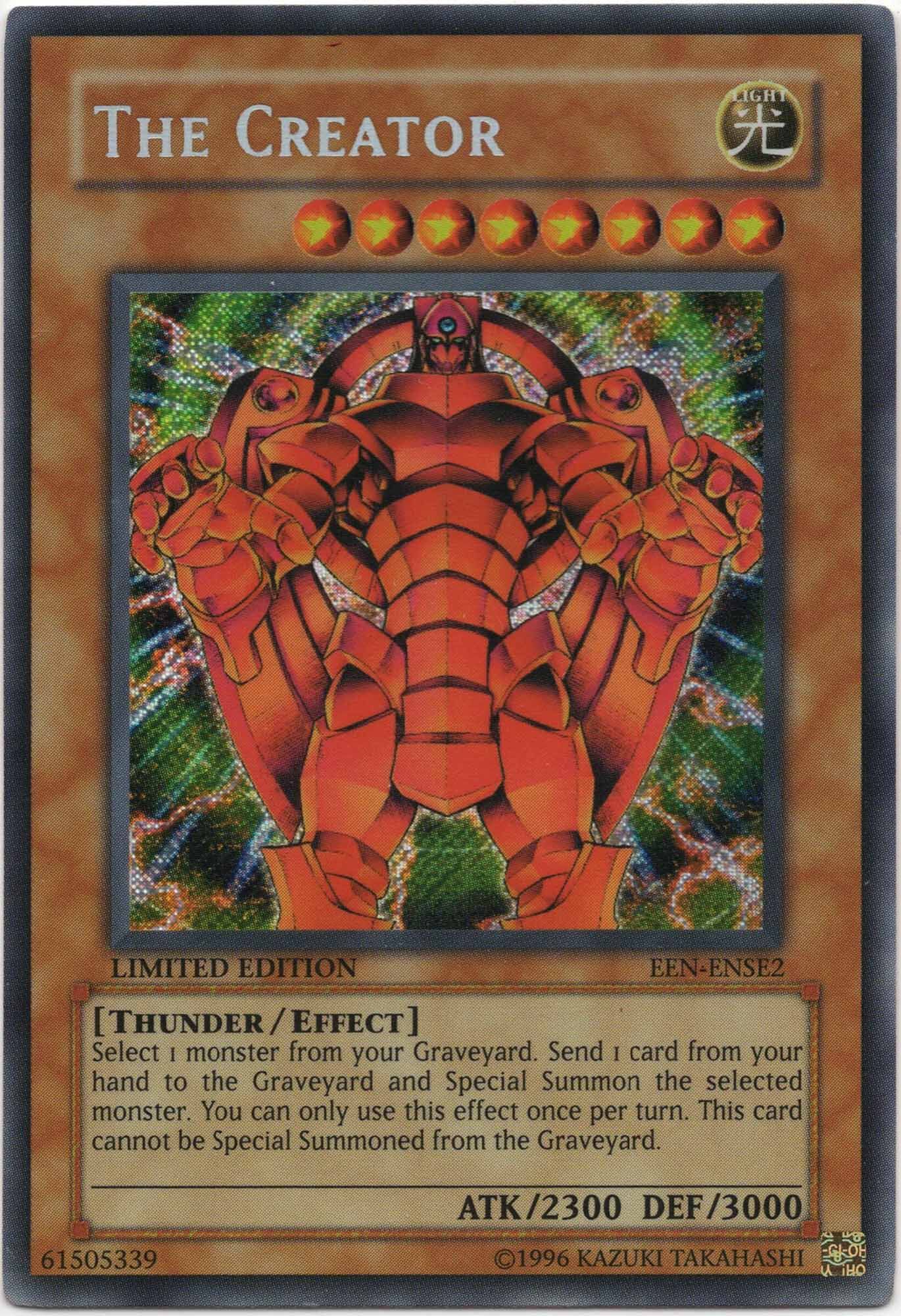 The Creator - EEN-ENSE2 - Secret Rare - Limited Edition (Near Mint)