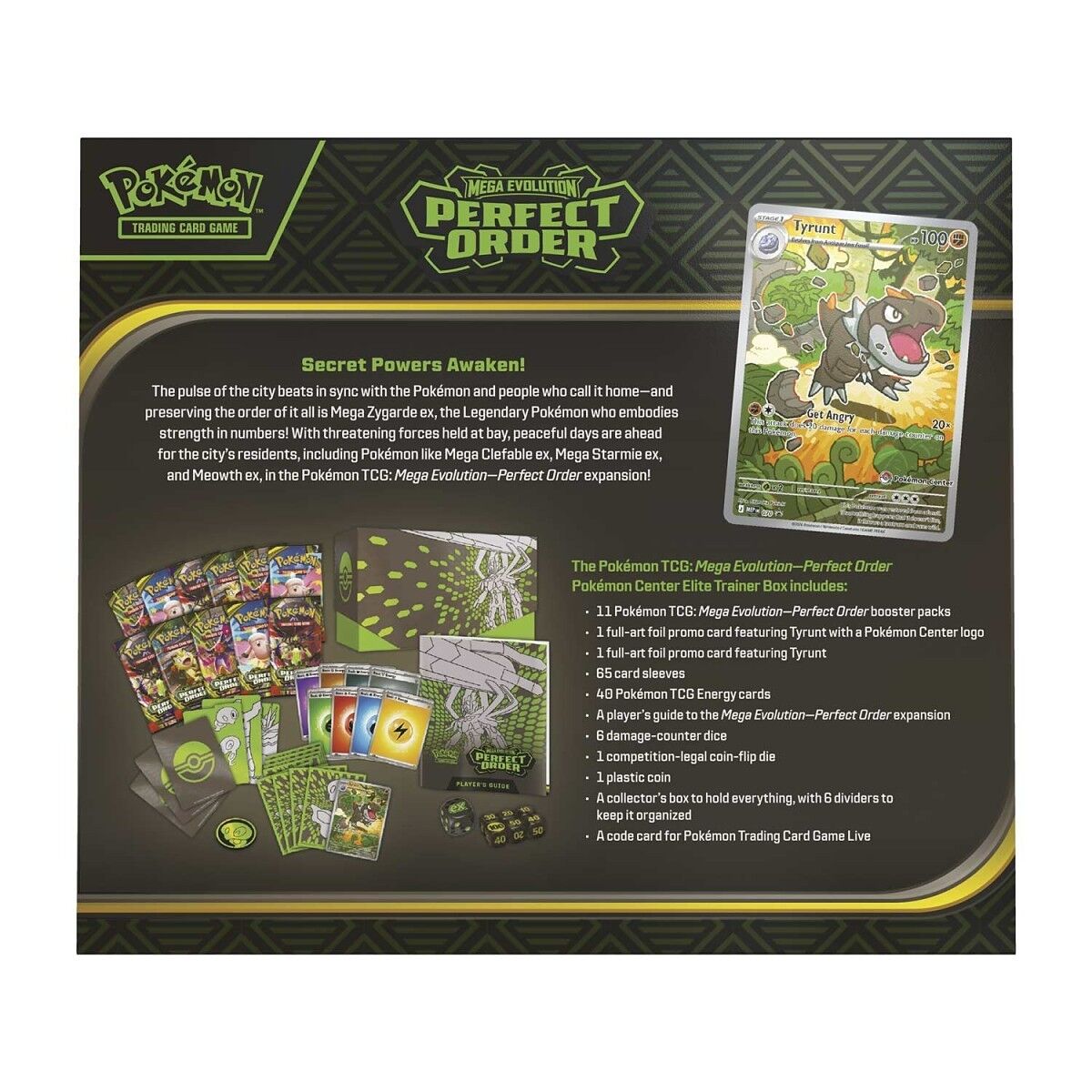 Pokémon TCG: Mega Evolution Perfect Order - Pokémon Center Elite Trainer Box - EN