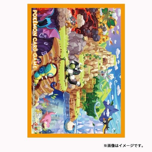 Pokemon Center Deck Sleeves Connected World - Everyone's Home