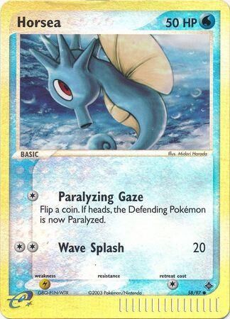 Horsea - 58/97 - Reverse Holo - EN Horsea - 58/97 - Reverse Holo - EN