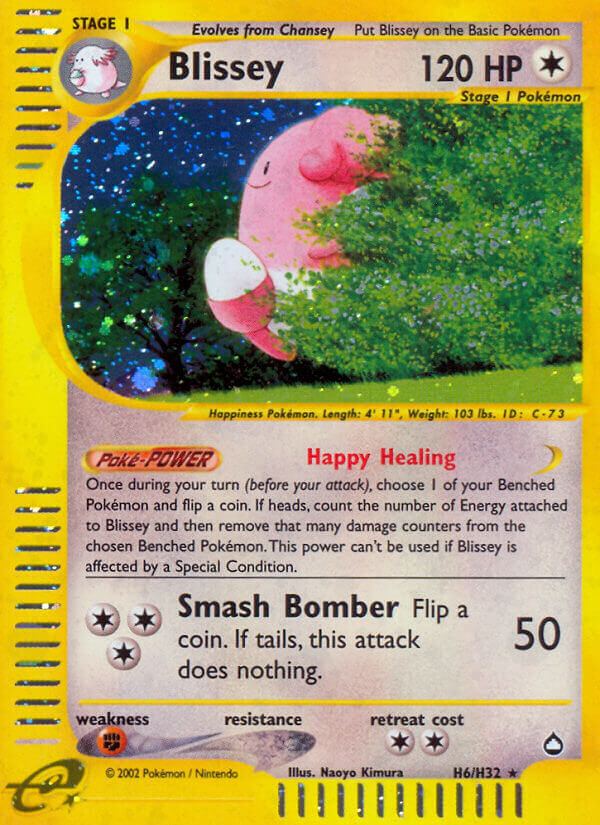 Blissey - H6/H32 - Holo Rare - EN Blissey - H6/H32 - Holo Rare - EN