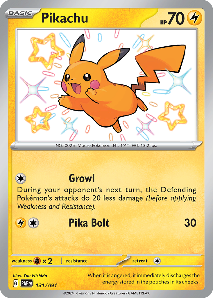 Pikachu - 131/91 - EN Pikachu - 131/91 - EN