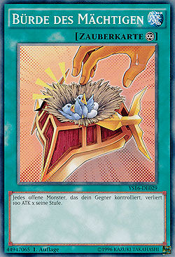 buerde_des_maechtigen Bürde des Mächtigen - Yu-Gi-Oh!