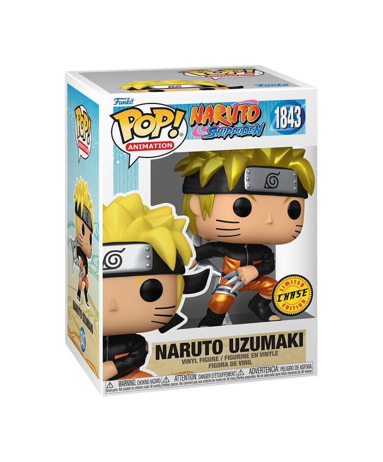 Naruto POP! Animation Vinyl Figur Naruto - Chase Variante 9 cm