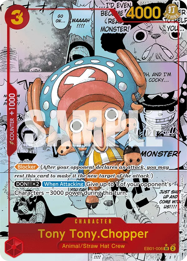 Tony Tony.Chopper - EB01-006 - Manga Art Tony Tony.Chopper - EB01-006 - Manga Art