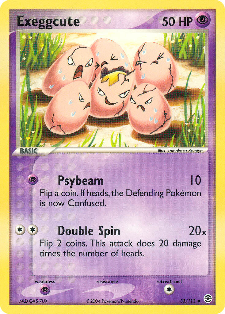 Exeggcute - 33/112 - EN Exeggcute - 33/112 - EN