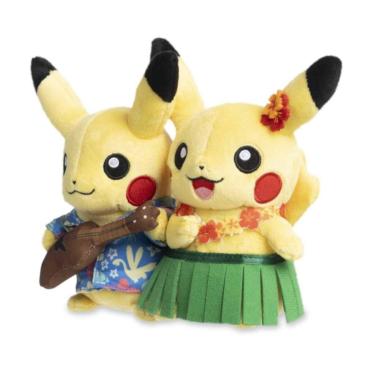 Paired Pikachu Celebrations: Tropical Pikachu Plush - 20 cm Paired Pikachu Celebrations: Tropical Pikachu Plush - 20 cm
