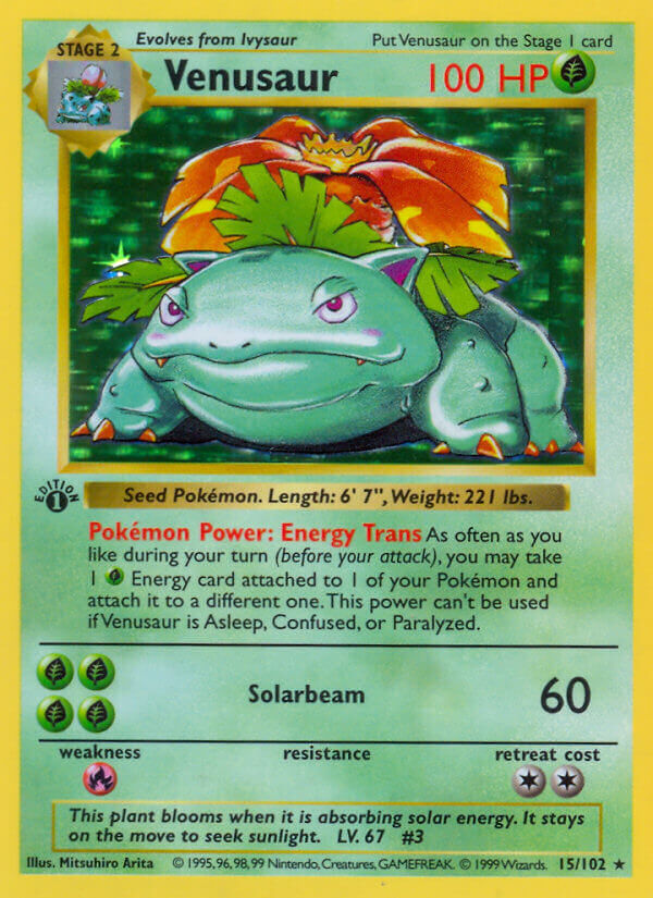 Venusaur - 15/102 - EN Venusaur - 15/102 - EN