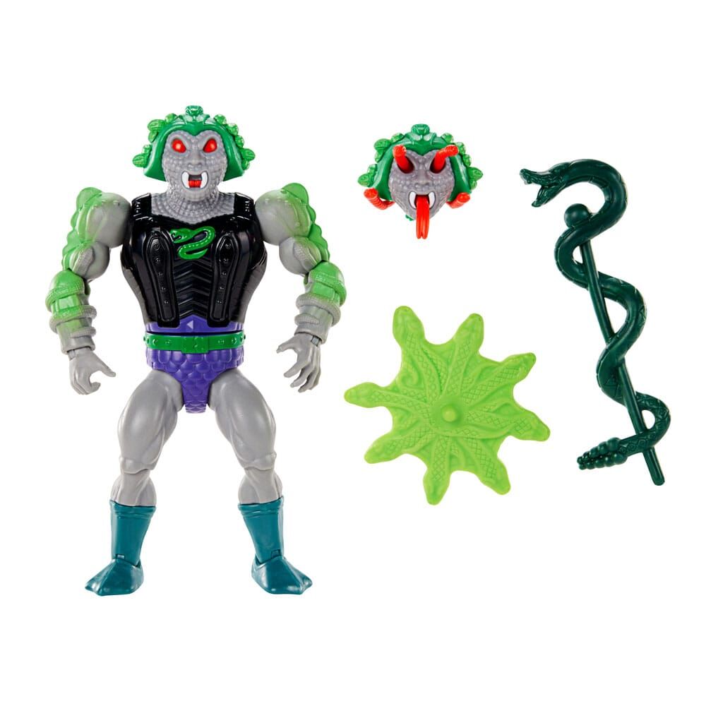Masters of the Universe Origins Deluxe Actionfigur Snake Face 14 cm