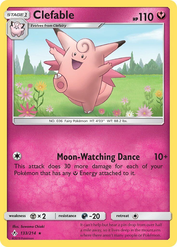 Clefable - 133/214 - EN Clefable - 133/214 - EN