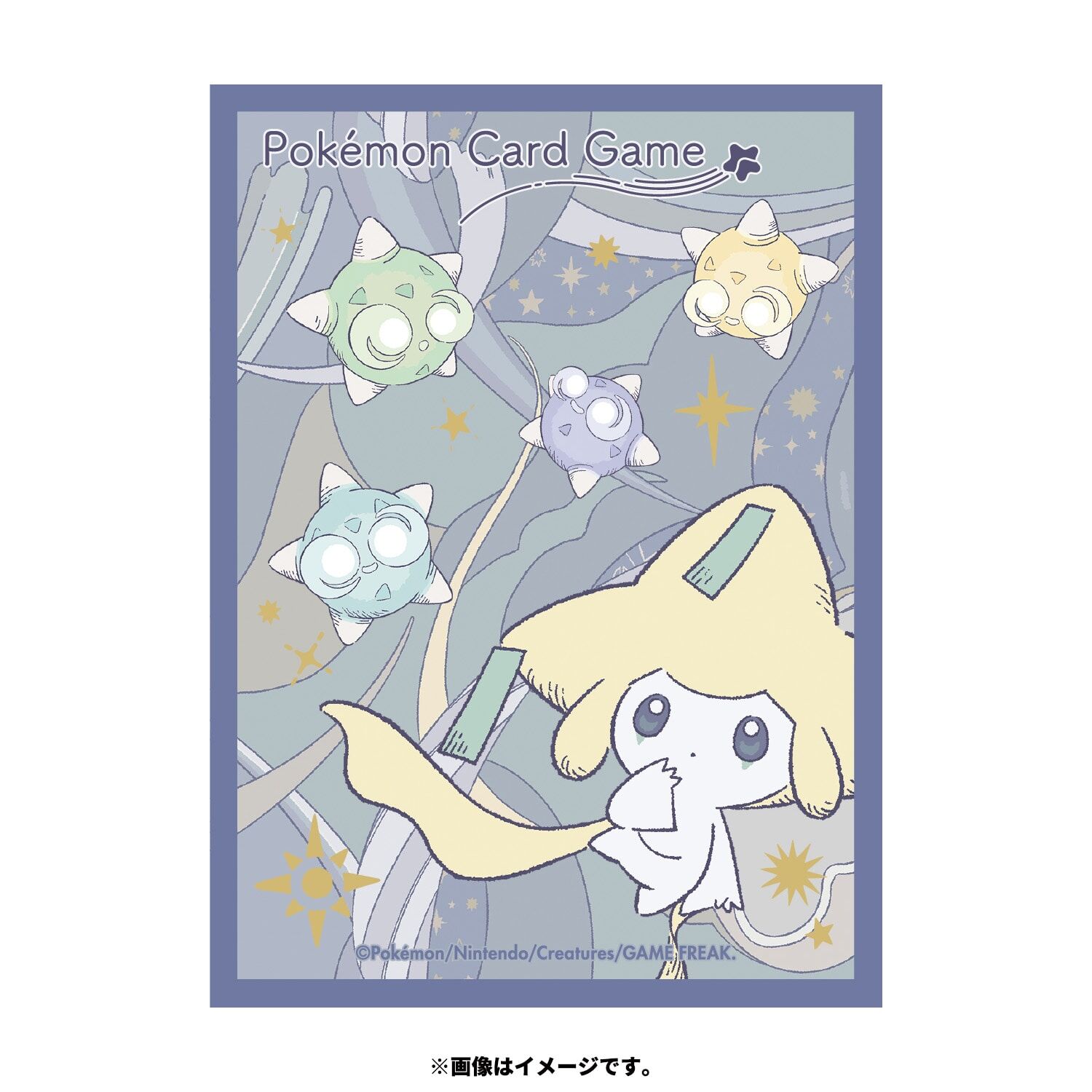 Pokemon Center Original Deck Sleeves Jirachi Star Connection