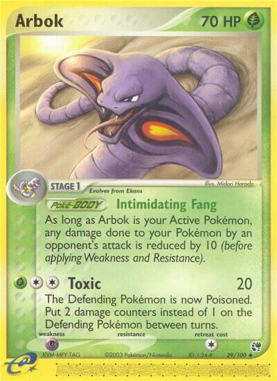 Arbok - 29/100 - EN Arbok - 29/100 - EN