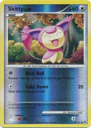 Skitty - 93/127 - Reverse Holo - EN Skitty - 93/127 - Reverse Holo - EN