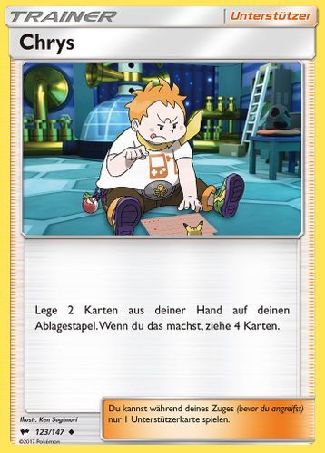 chrys-pok-mon-tcg Chrys 123/147 - Pokémon TCG