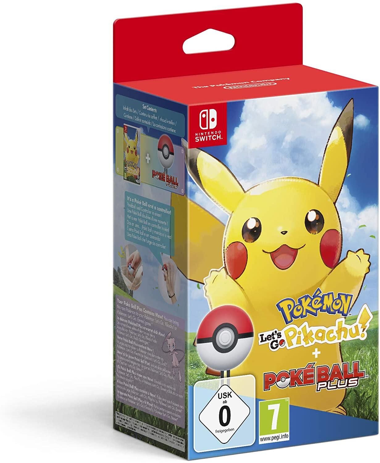 Pokemon Let's Go Pikachu [Poke Ball Plus Bundle] - Nintendo Switch - DE