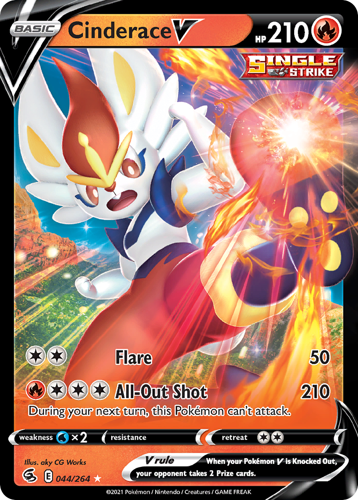 Cinderace V - 044/264 - EN