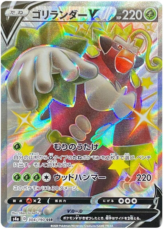 Rillaboom V - s4a 304/190 - JP