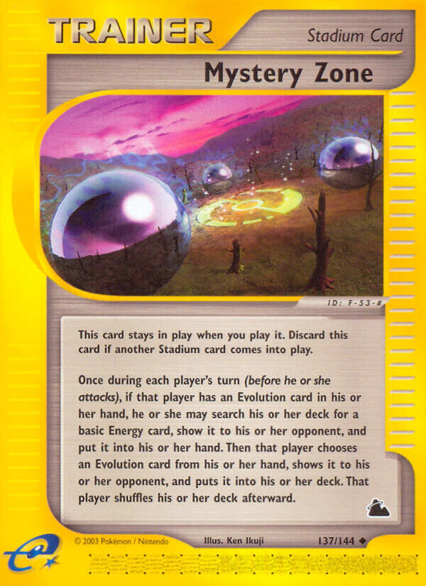 Mystery Zone - 137/144 - EN Mystery Zone - 137/144 - EN