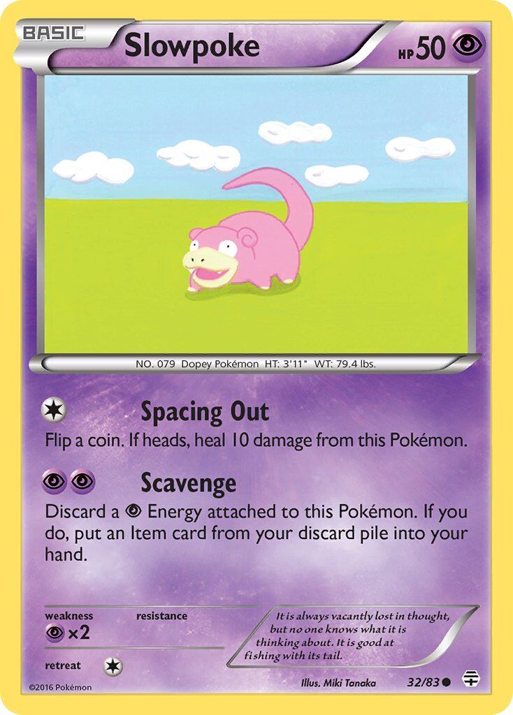 Slowpoke - 32/83 - EN Slowpoke - 32/83 - EN