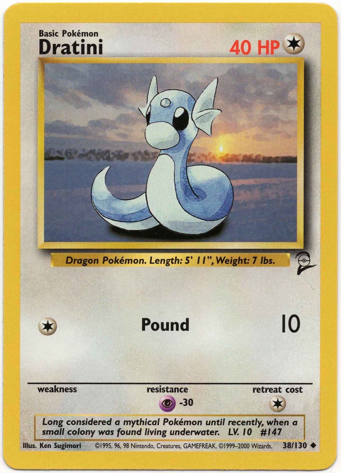 Dratini - 38/130 - Pokémon TCG