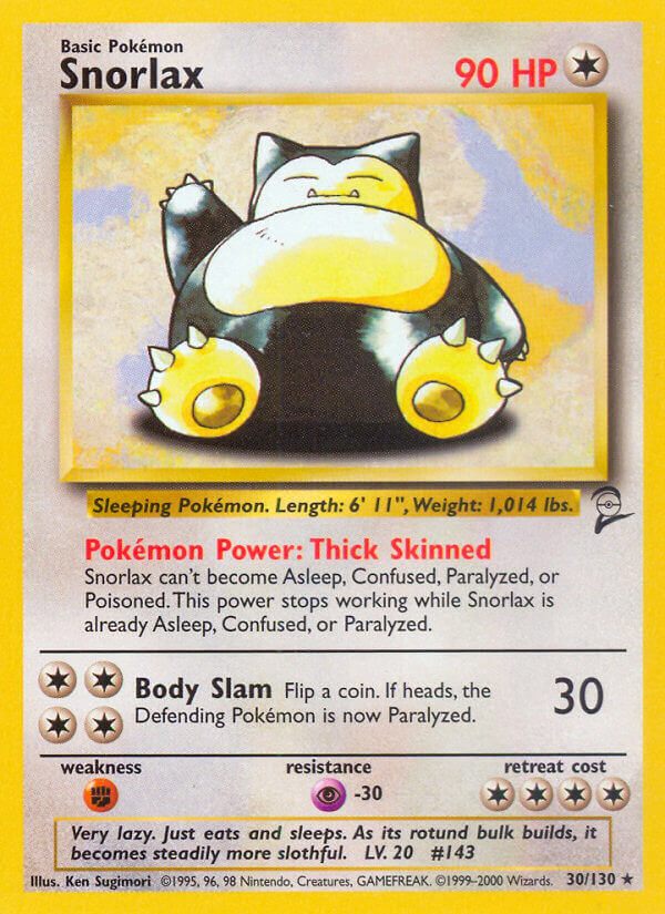 Snorlax - 30/130 - EN