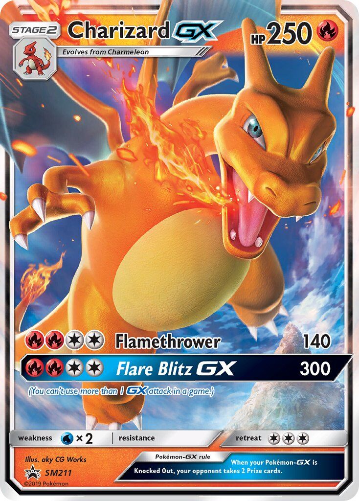 Charizard-GX - SM211/SM211 - EN