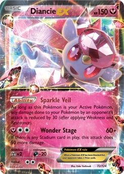 diancie-ex-72-124-pok-mon-tcg Diancie EX 72/124 - Pokémon TCG