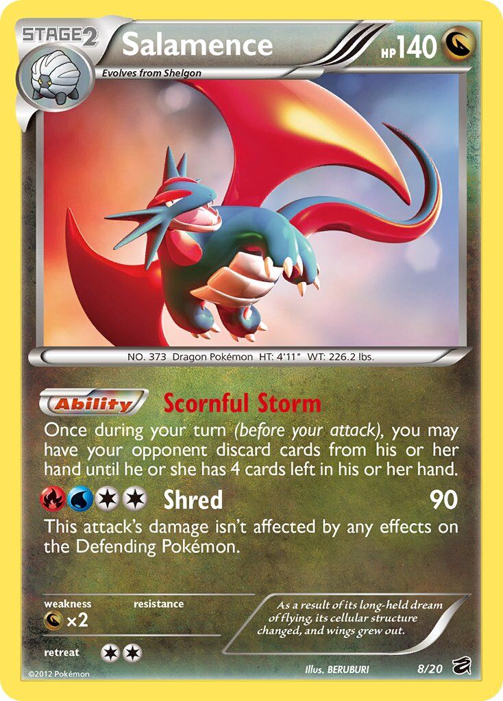 Salamence - 8/21 - EN Salamence - 8/21 - EN