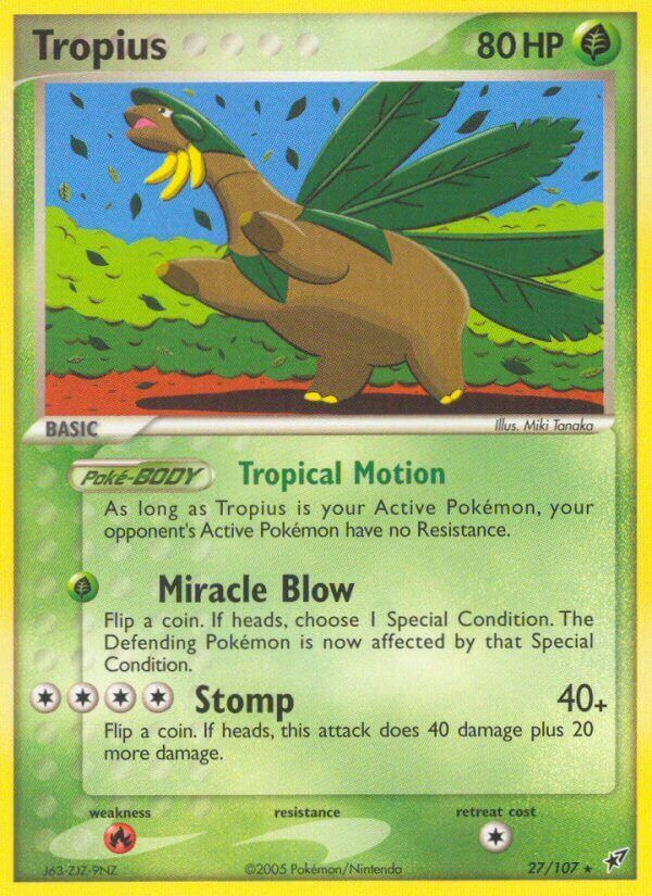 Tropius - 27/107 - EN Tropius - 27/107 - EN