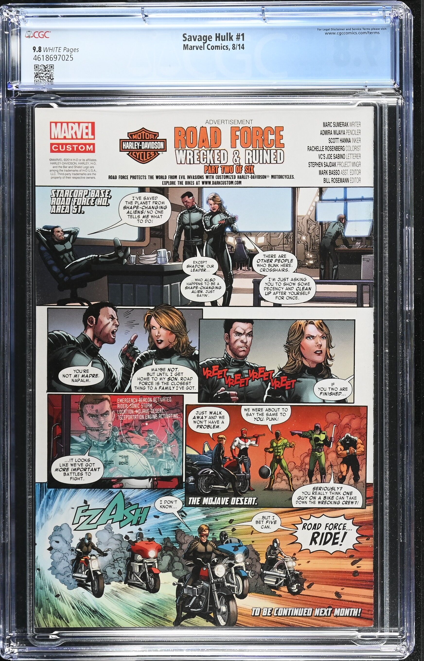 Savage Hulk Issue 1 - CGC 9.8
