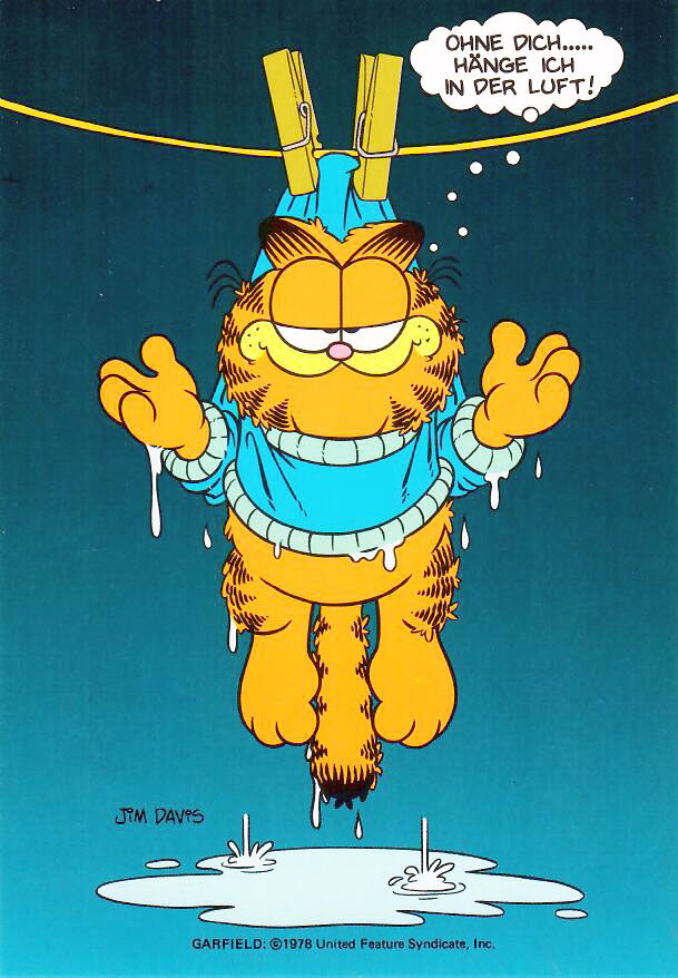 garfield_postcard_000cc Garfield Postkarte OHNE DICH ...