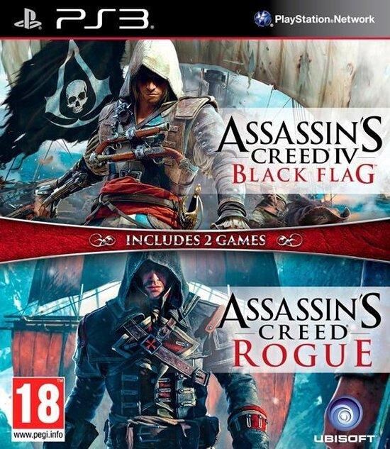 Assassin's Creed Black Flag & Rogue - OVP - PS3 - EN